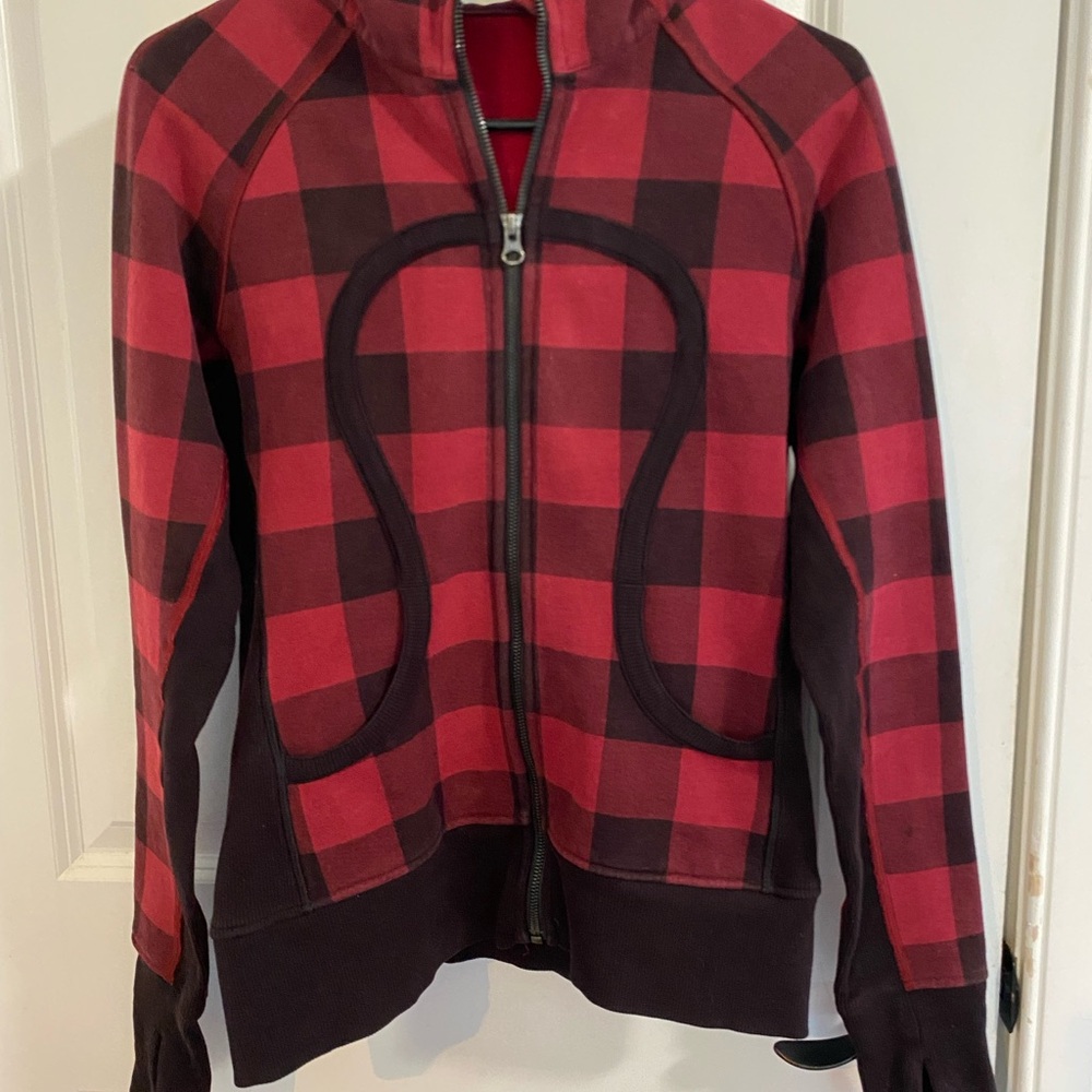 Lululemon Athletica Scuba Hoodie II Mini Camp Check